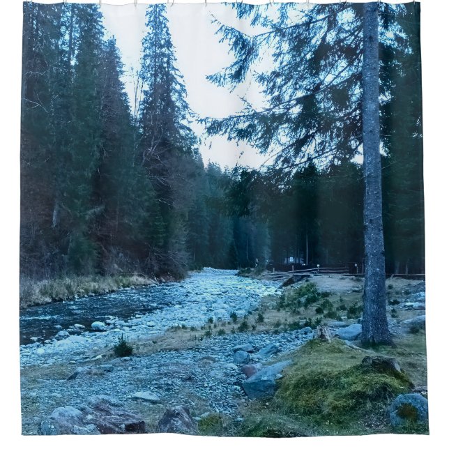 Rushing Mountain Stream – Wild Nature Romania (Front)