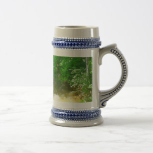 Rushing River under the Trees Mug