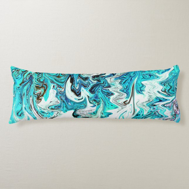 Rushing Sea...... Body Pillow (Front)