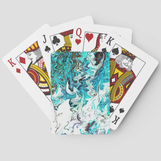 Rushing Sea...... Playing Cards (Back)