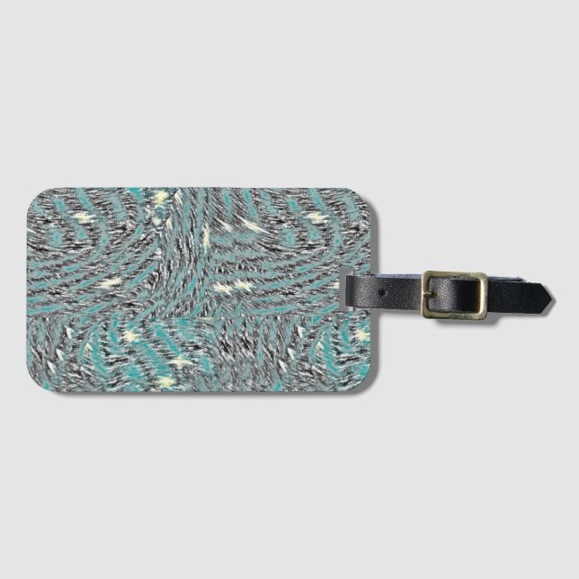 Rushing Wind  Luggage Tag (Front Horizontal)