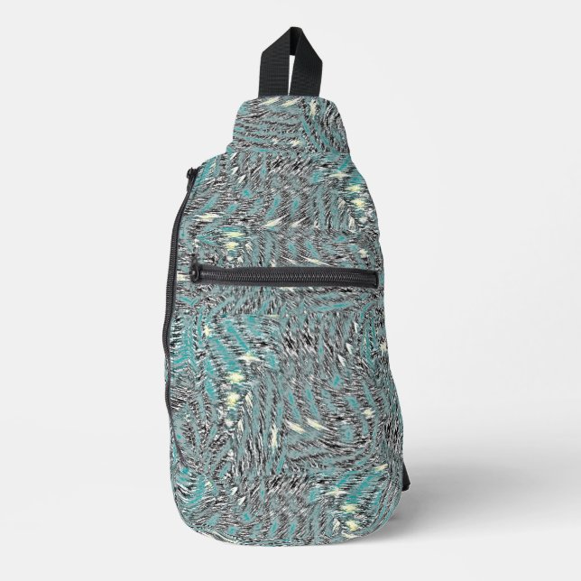 Rushing Wind  Sling Bag (Front)