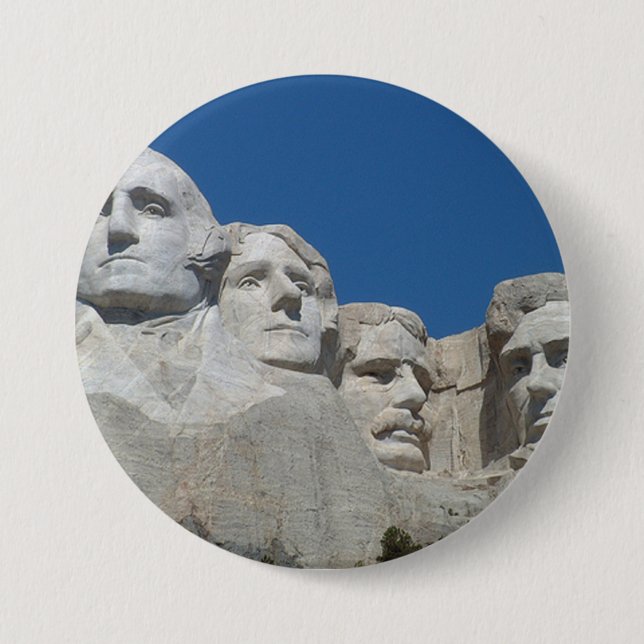 Rushmore 3 Inch Round Button (Front)