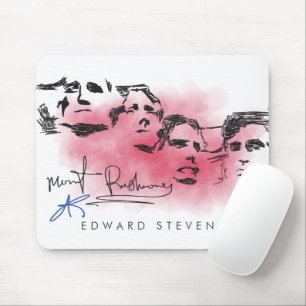 Rushmore South Dakota National Memorial Name Mouse Pad