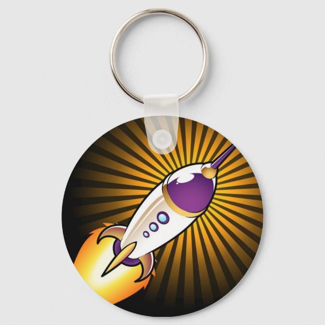 Rushville-Industry Rockets Keychain #1 (Front)