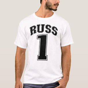 Russ 1 Jersey I Love Russ Russ Lover Jersey #1 T-Shirt