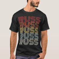 Russ Retro I Love Russ Vintage Russ Lover Russ