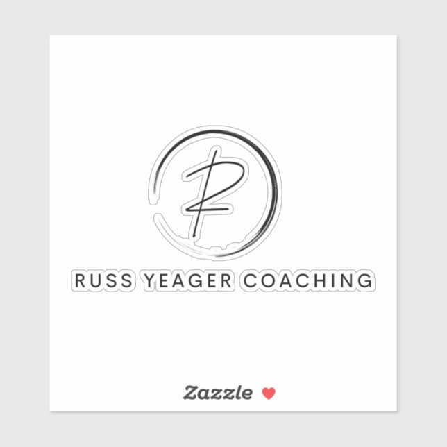 Russ Yeager Coaching Signature Logo (Sheet)