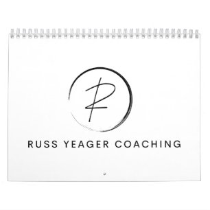 Russ Yeager Coaching Signature Logo Calendar