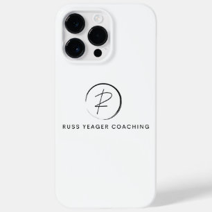 Russ Yeager Coaching Signature Logo Case-Mate iPhone 14 Pro Max Case