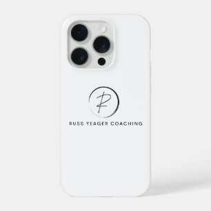 Russ Yeager Coaching Signature Logo iPhone 15 Pro Case