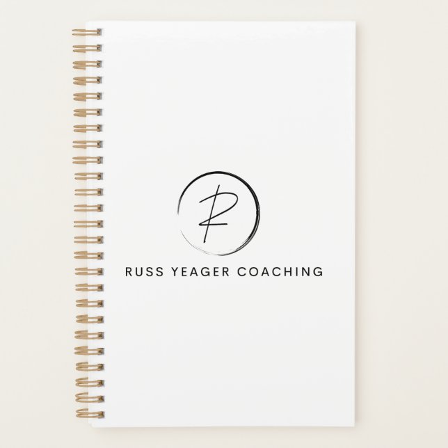 Russ Yeager Coaching Signature Logo Planner (Front)