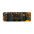 Russe automne mariage de bois floral adresse de re