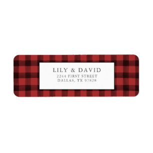 Russe Cabine Ferme Rouge Noir Chèque Plaid