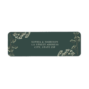 Russe Gypsophila Emerald Mariage vert