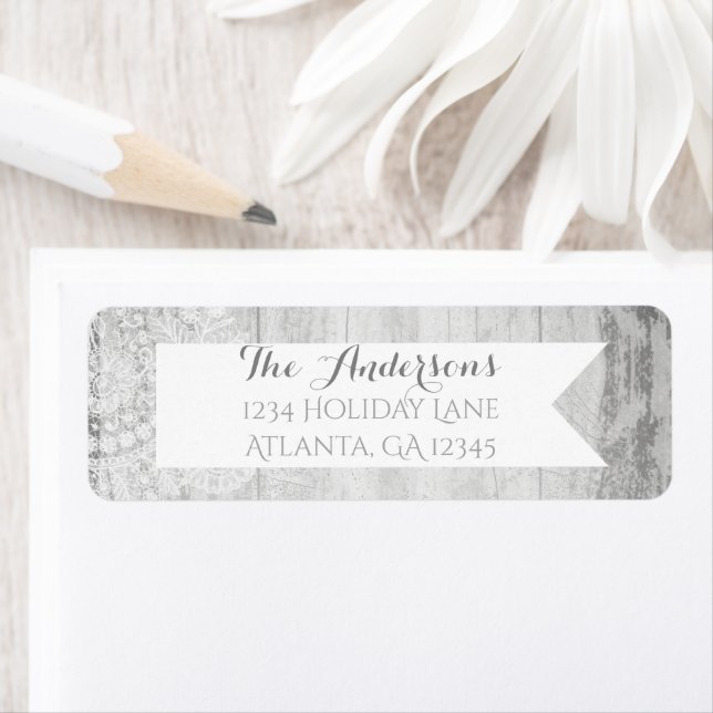 Russe Heirloom Lace Grange Mariage en bois (En situation)
