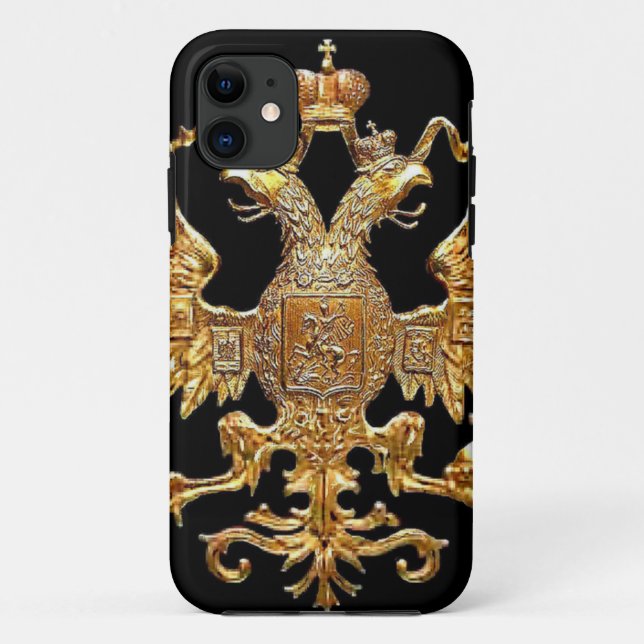 Russe impérial de coque iphone (Dos)