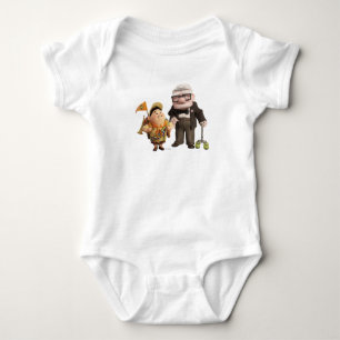 Russell and Carl from Disney Pixar UP! Baby Bodysuit