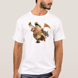 Russell blowing bugle - Disney Pixar UP T-Shirt