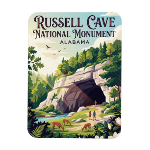 Russell Cave National Monument Alabama Magnet