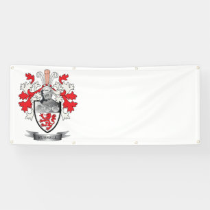 Russell Coat of Arms Banner