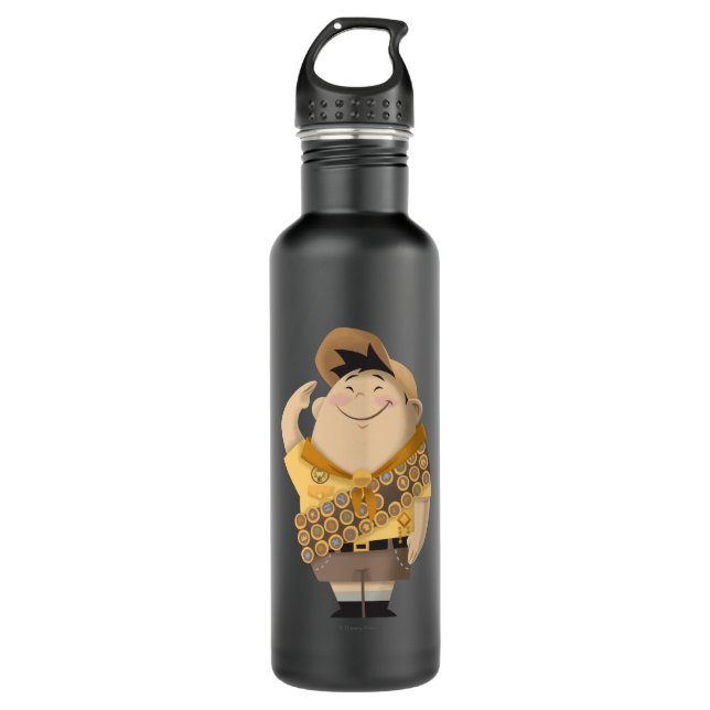Russell concept art - Disney Pixar UP 710 Ml Water Bottle (Front)