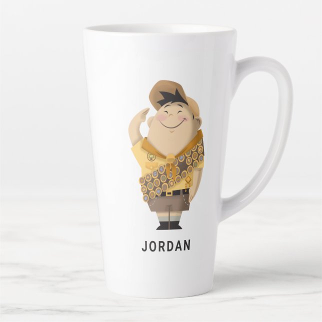 Russell concept art - Disney Pixar UP Latte Mug (Right)