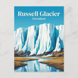 Russell Glacier Greenland Postcard