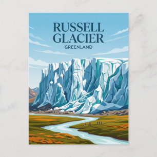 Russell Glacier Greenland Postcard