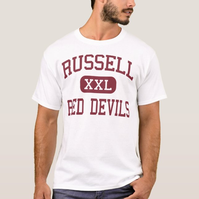 Russell - Red Devils - High - Russell Kentucky T-Shirt (Front)