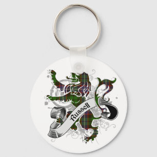 Russell Tartan Lion Keychain