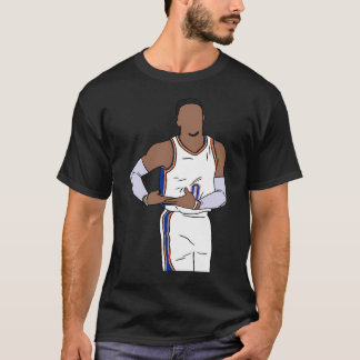 Russell Westbrook Rocks The T-Shirt