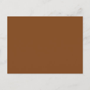 Russet Brown Postcard