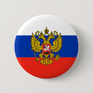 Russia 2 Inch Round Button