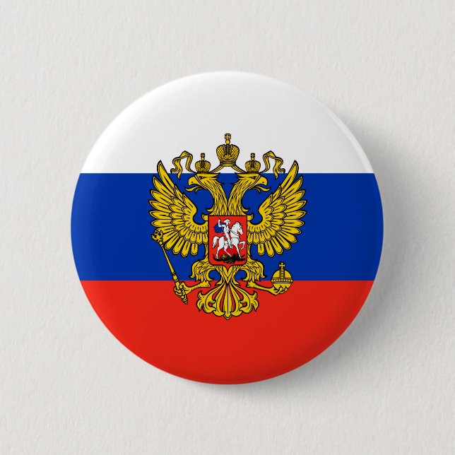 Russia 2 Inch Round Button (Front)