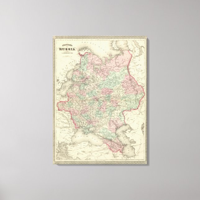 Russia 3 canvas print (Front)