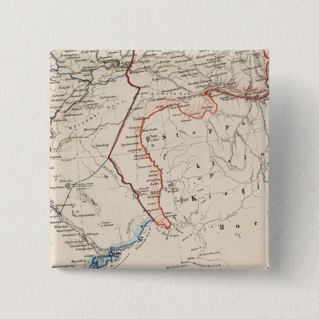 Russia 4 2 inch square button (Front)