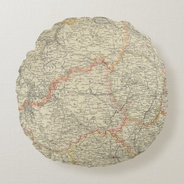 Russia 7 round pillow (Front)