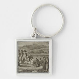 Russia 9 keychain