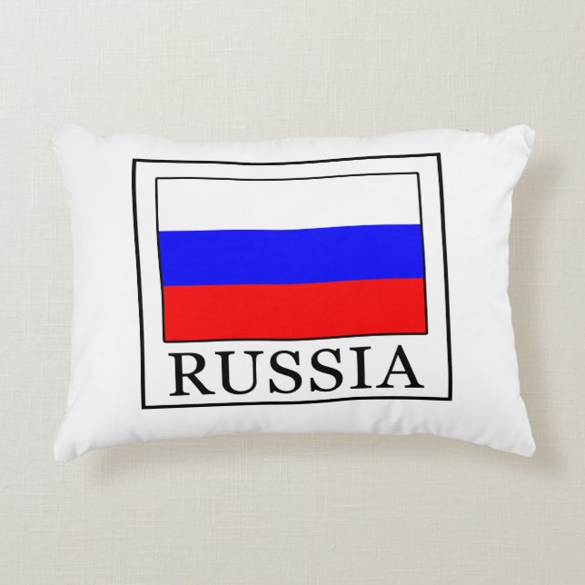 Russia Accent Pillow (Front)