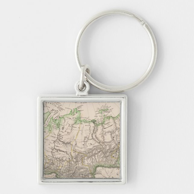 Russia and Asia 2 Keychain (Front)