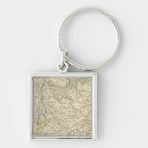 Russia and Europe 2 Keychain