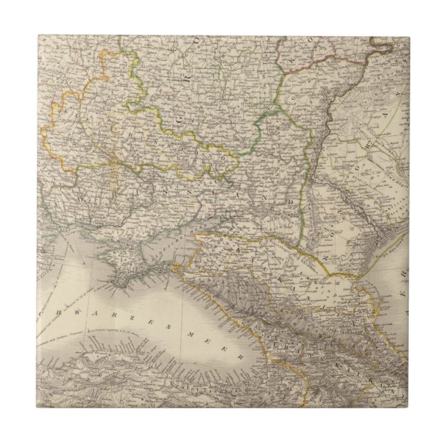 Russia and Europe 3 Tile (Front)