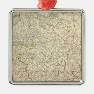Russia and Europe 5 Metal Ornament