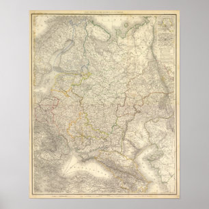 Russia and Europe 5 Poster
