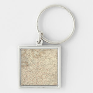 Russia and Europe Keychain