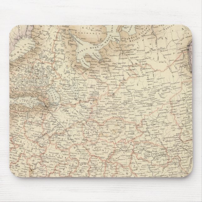 Russia and Europe Mouse Pad (Front)