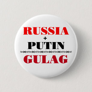 Russia and Putin 2 Inch Round Button