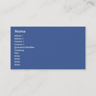 Russia - Business Business Card