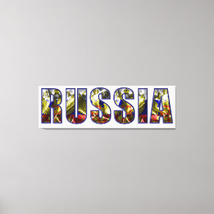 Russia Canvas Print